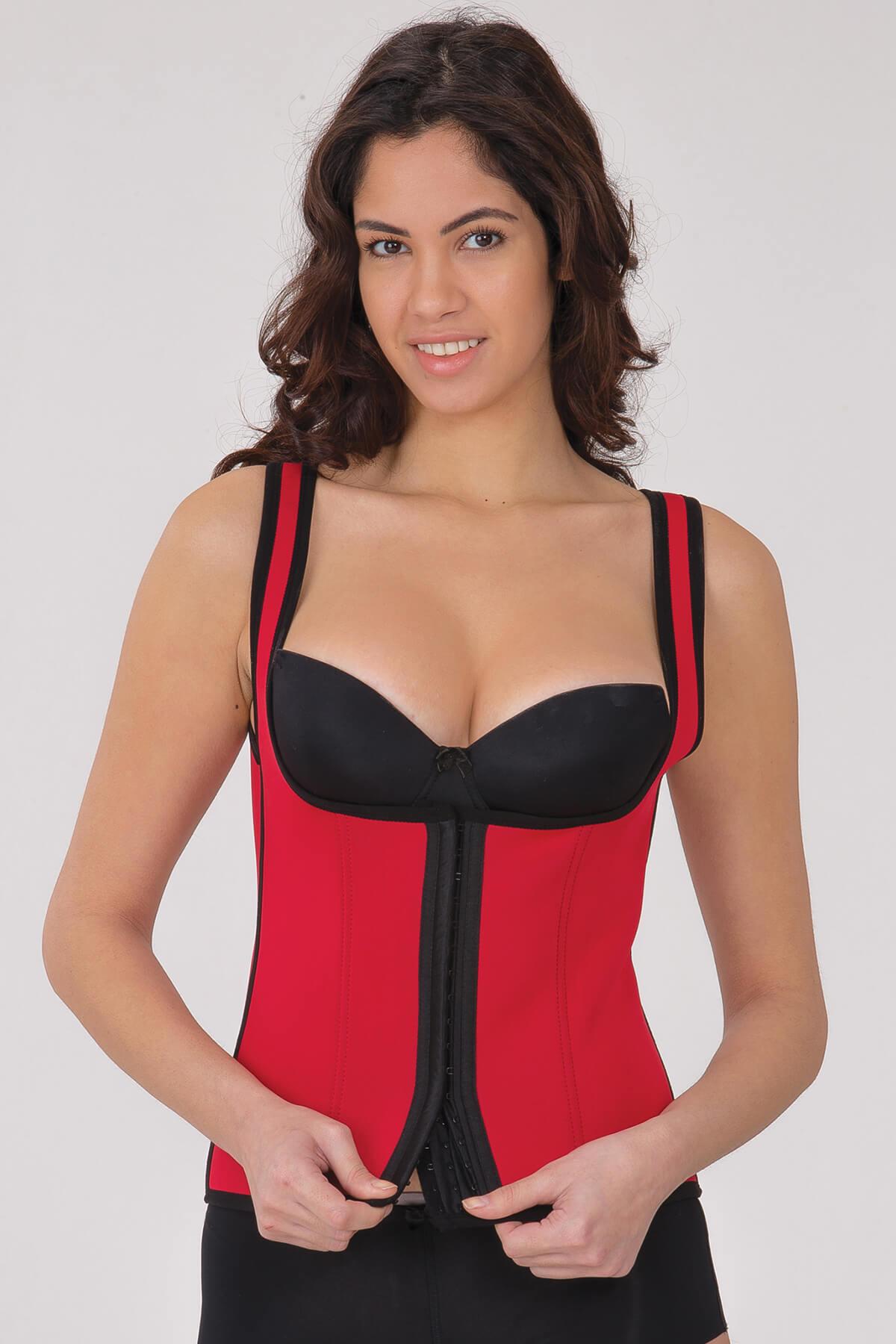 Standart Mı Emay 9173 Agraflı Göğsü Açık Atlet Korse görsel 1