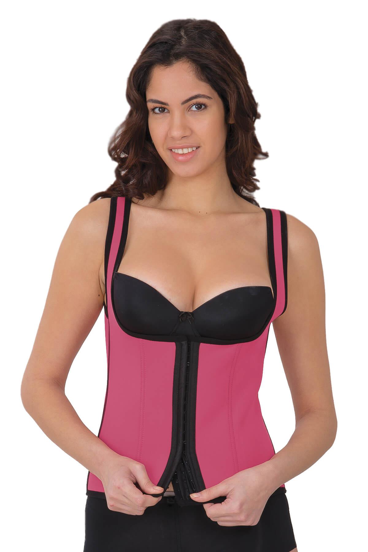 Gül Kurusu Mı 9173 Agraflı Göğsü Açık Atlet Korse görsel 1