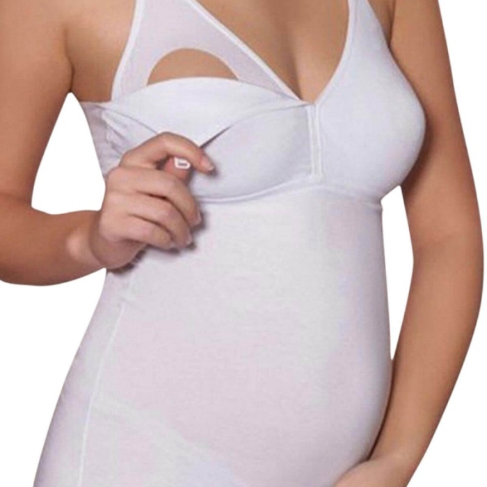 Çıtçıtlı Hamile ve Emzirme Body 5599