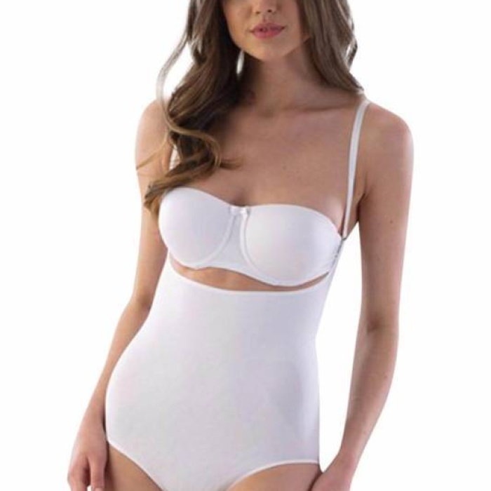 Emay Dikişsiz Göğsü Açık Slip Boy Korse 2073