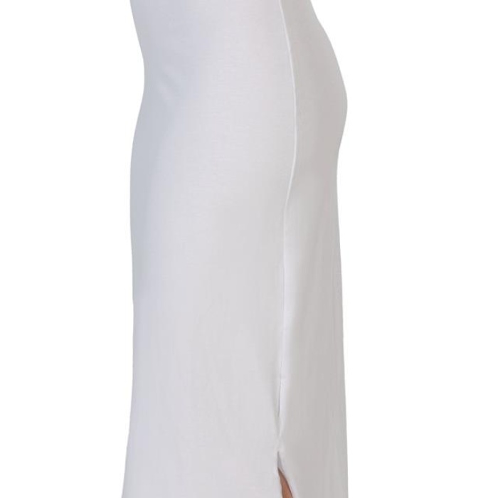 Beyaz Emay 1439 Modal Cotton Uzun Jupon