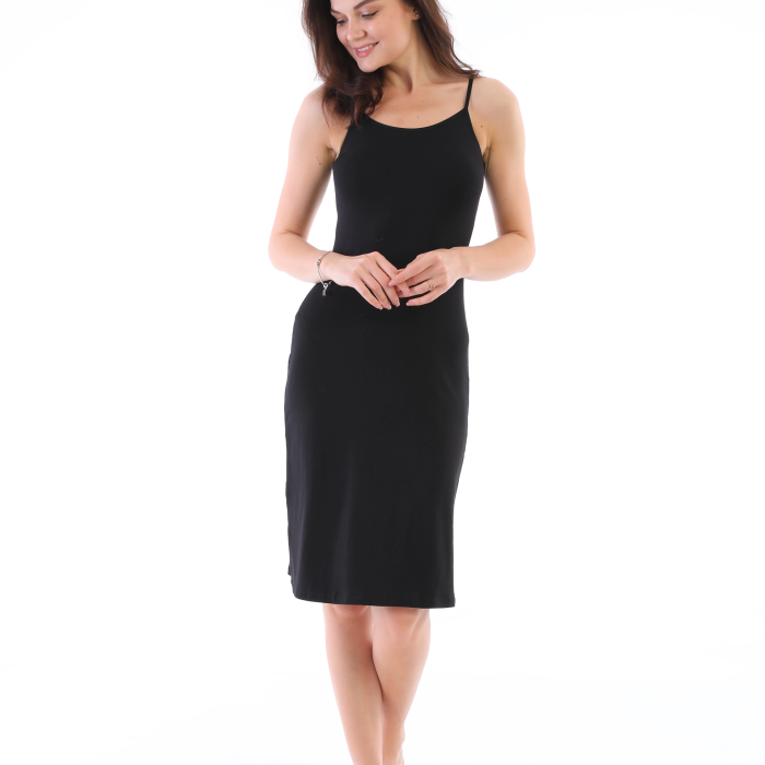 Freshness 3165  Kadın Modal Askılı Jüpon Kombinezon