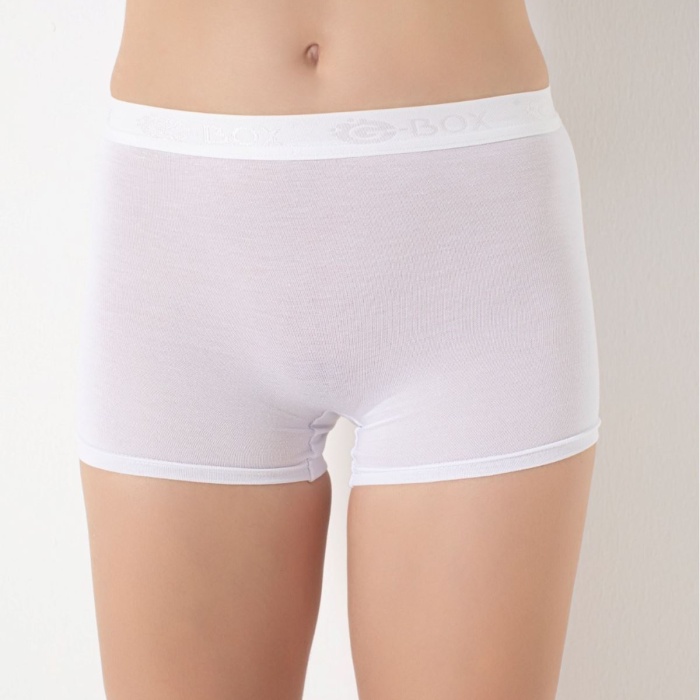 Yumuşak Esnek Ve Nefes Alabilen Bambu Kadın Boxer