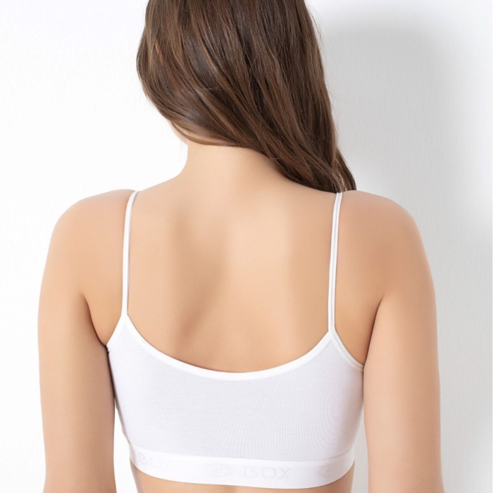 Bambu Nefes Alabilen Çıkarılabilir Pedli İnce Askılı Büstiyer