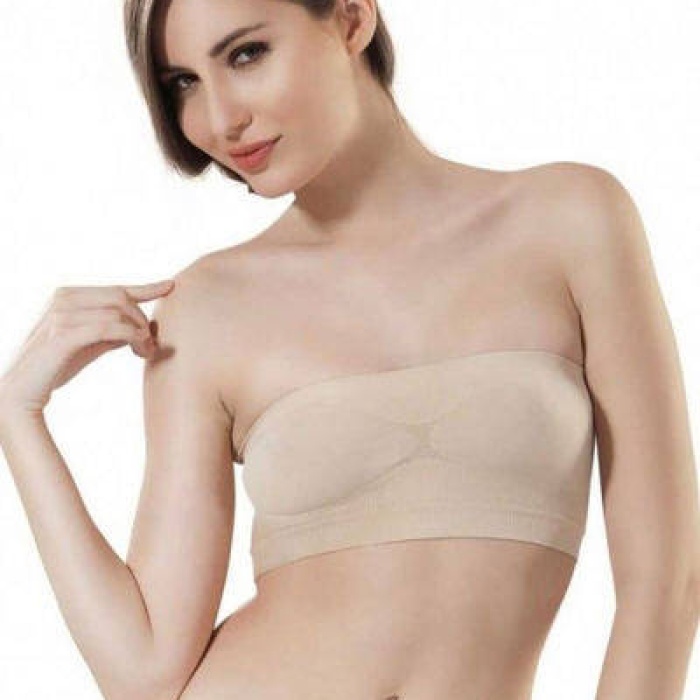 Miss Fit Straplez Dikişsiz Sütyen 1401