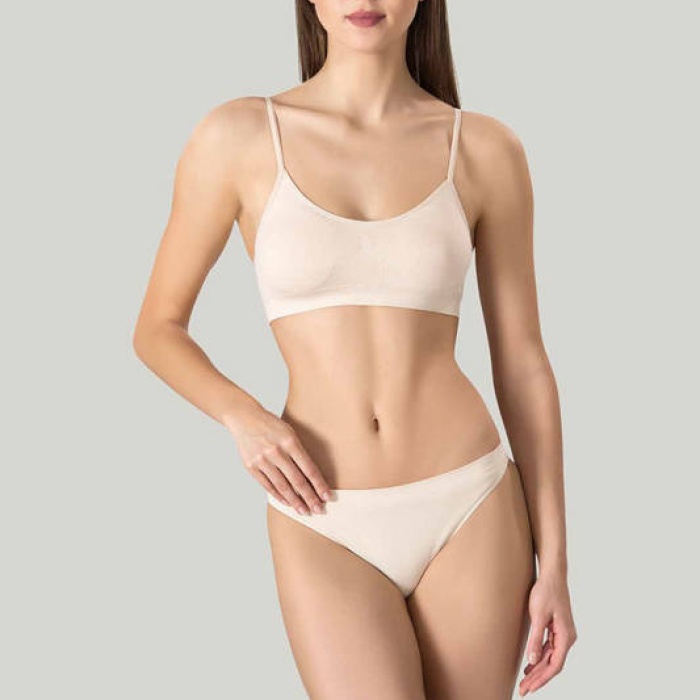 Miss Fit Bayan İnce Askılı Kaplı Büstiyer 11003