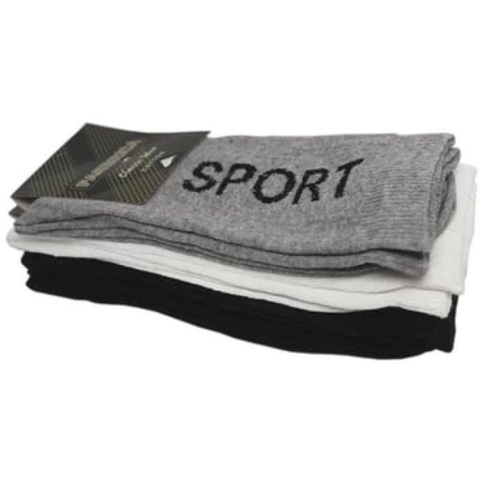 Fabbrica Sport Pamuklu Likralı Erkek  Çorap Adet