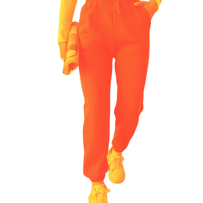 Jogger 3 İplik Şardonlu Cepli Tek Alt
