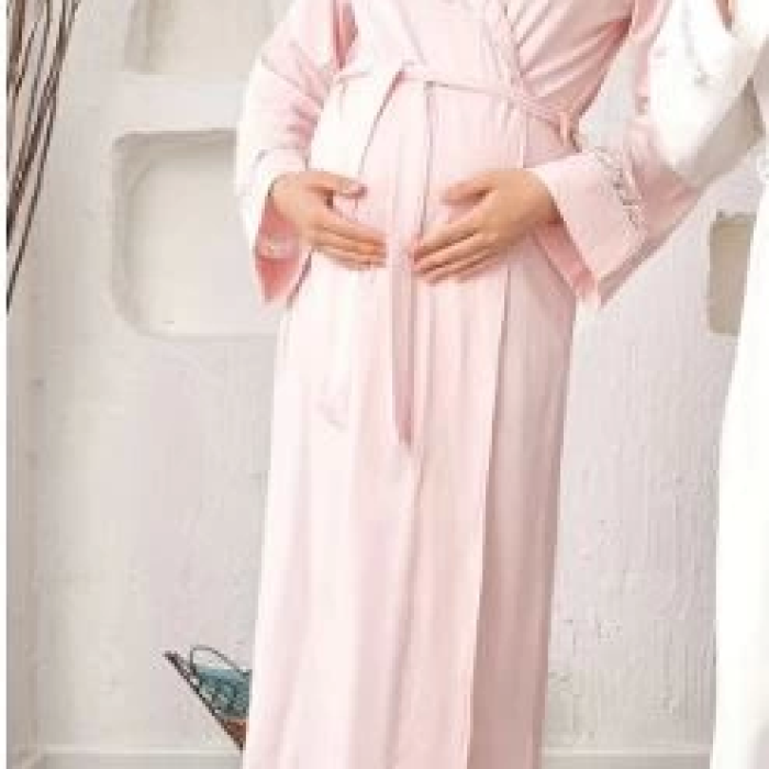 Bone 5930 Lycra Nevrürlü Şal Yaka Sabahlık