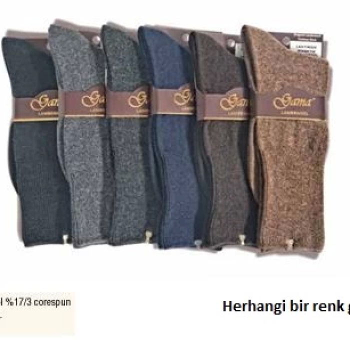 Gama 369 Erkek  Diabetik Yün Çorap