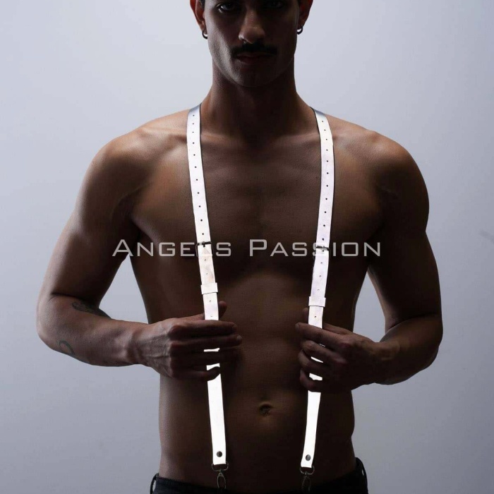 Karanlıkta Parlayan - Reflektörlü Panbtolon Askısı, Reflektörlü Clubwear - BRFM37