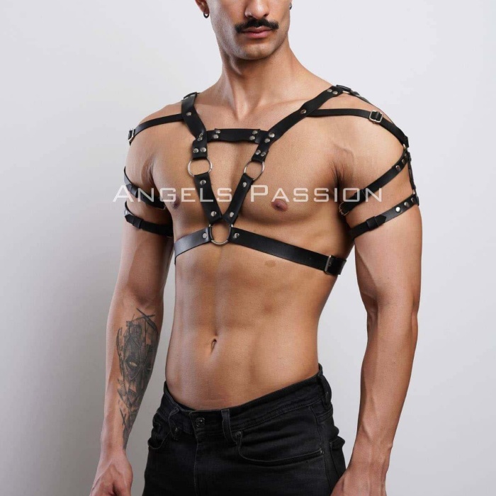 Savaşçı Viking Erkek  Harness, Erkek  PartyWear, Viking Cosplay - BRFM6
