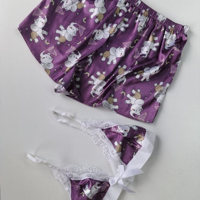 Şortlu Sexy Takım