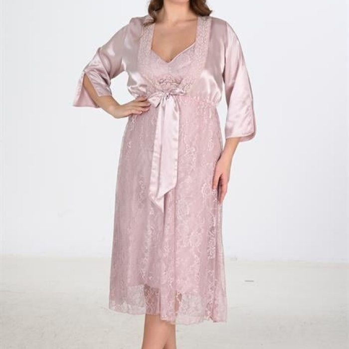 2li Pudra Sabahlık Takımı Bigsize 6220
