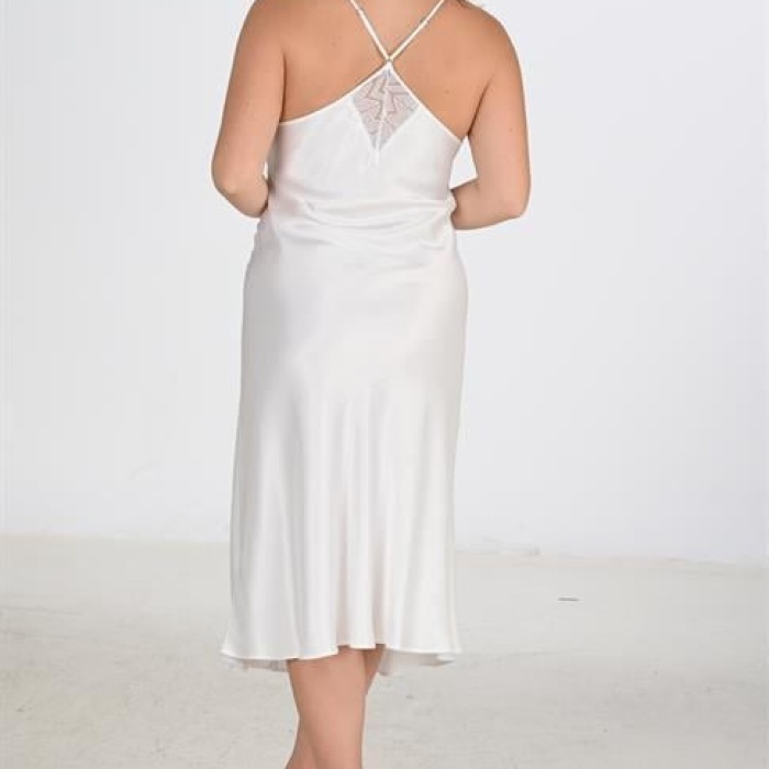 2li Ekru Sabahlık Takımı Bigsize 6224