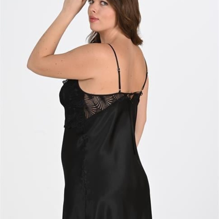 2li Siyah Sabahlık Takımı Bigsize 6213