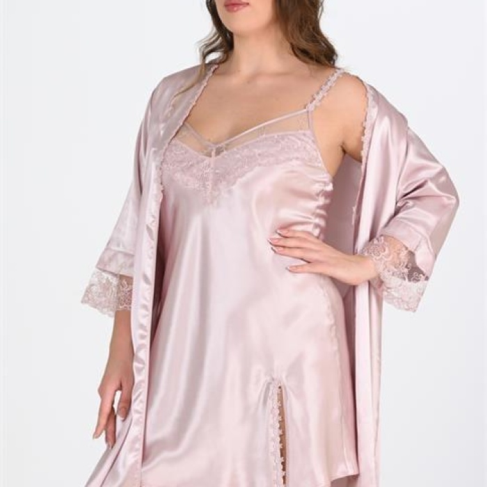 2li Pudra Sabahlık Takımı Bigsize 6214