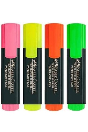Faber Castell Faber Fosforlu Kalem Renk Seçenekli