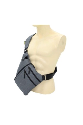 Seven Teen Gri Renk Body Bag  Çapraz Çanta 4985