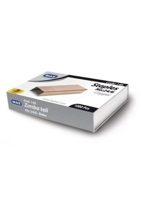 Mas 24/6 Zımba Teli Bakır 10lu Paket