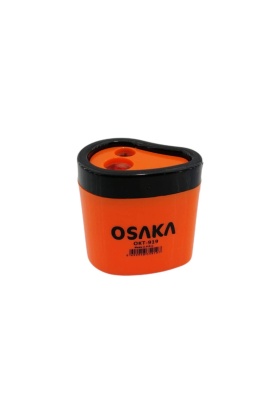Osaka Turuncu Çift Hazneli Damla Şekilli Kalemtraş