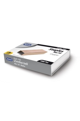 Mas 143 Zımba Teli No:10 Bakır 1 Paket