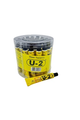 U-2 Kuvvetli Sıvı Yapıştırıcı 7 cc 36 Adet