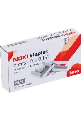 Noki Zımba Teli 24/6 Beyaz 10 Paket (1 Kutu)