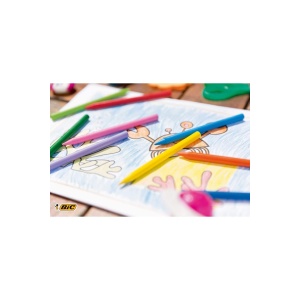 Bic 12 Renk Silinebilir Mum Pastel Boya