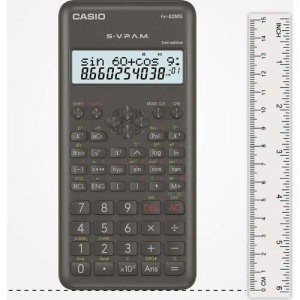 Casio FX-82MS 2. Versiyon 240 Fonksiyon Bilimsel Hesap Makinesi