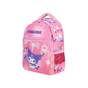 Waddell Pembe Kuromi Desenli İlkokul Çantası Beslenme Çantalı 25211