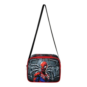 Waddell Speedy Man Desenli İlkokul Çantası Beslenme Çantalı 25207