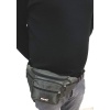 Seventeen Siyah Çok Gözlü Bel Çantası (3432)  - 31cm x 14cm Ebat