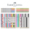 Sırımsı Faber Castel Lüx Mercanlı Karışık Yuvarlak Kurşun Kalem 12 Adet