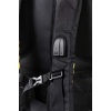 ÇÇS 51248 SİYAH USB GİRİŞLİ SIRT ÇANTASI