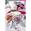 Özdilek Princess Rose Tek Kişilik Lisanslı Lastikli Çarşaf Nevresim Takımı 5797