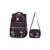 Waddell Flamingo Desenli İlkokul + Beslenme Çantası 3001