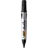 Bic Marker Siyah 2000 Yuvarlak Uçlu Permanent Markör 12li Kutu