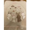 Özdilek Bebek Battaniyesi Hello Rabbit Bej 1781