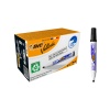 Bic 1701 Velleda Eco Yuvarlak Uçlu Beyaz Tahta Kalemi Siyah 12li Kutu