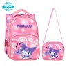 Waddell Pembe Kuromi Desenli İlkokul Çantası Beslenme Çantalı 25404