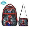 Waddell Speedy Man Desenli İlkokul Çantası Beslenme Çantalı 25207