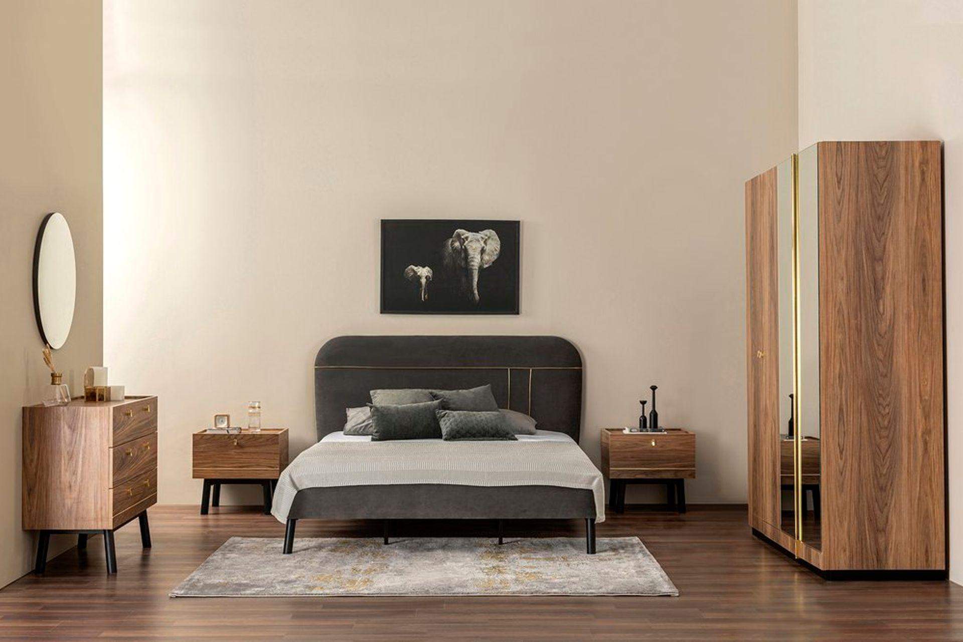 Mondrian 4 Kapılı Yatak Odası Takımı