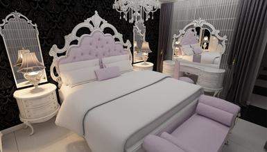 Lüks Mons Klasik Yatak Odası