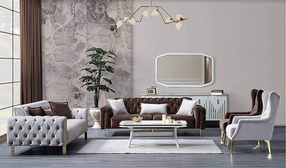 Solo Gold Salon Takımı