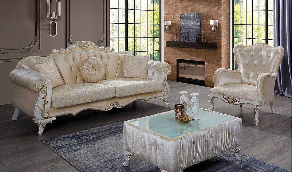 Versace Klasik Koltuk Takımı