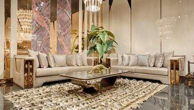 Diamond Luxury Metal Koltuk Takımı