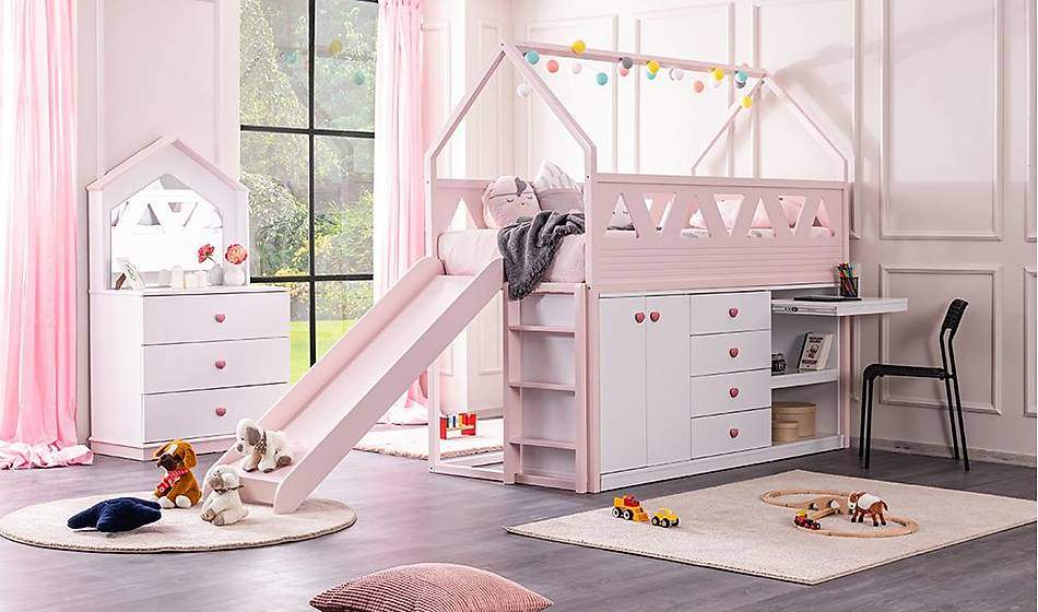 Kity Montessori Oyun Evi Pembe