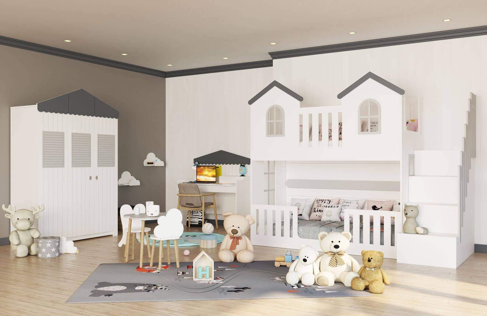 Ev Montessori Ranza Çocuk Odası