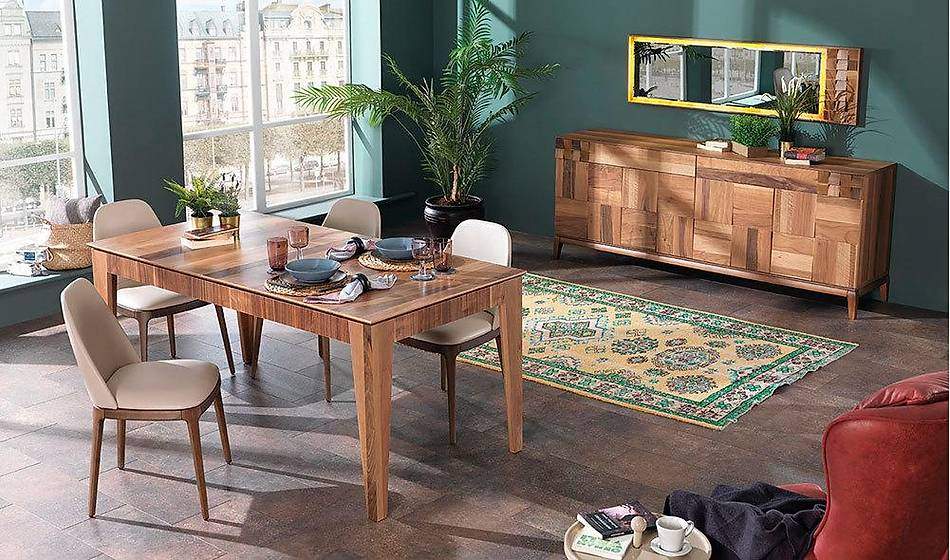 Vogue Ahşap Yemek Odası